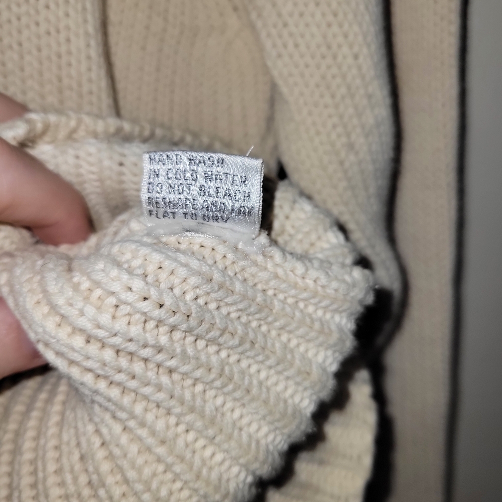 Vtg Basic Elements 80s Turtleneck Sweater - image 3